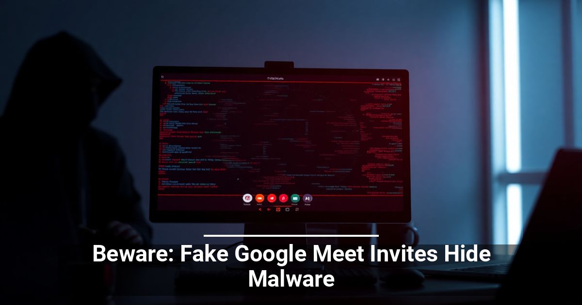 Beware: Fake Google Meet Invites Hide Malware | LanSource, Inc.